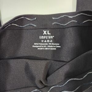 NWOT Empetua Shapewear Black Leggings Tummy Control